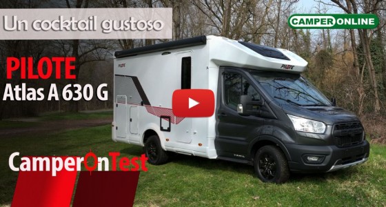 Video CamperOnTest: Pilote Atlas A 630 G