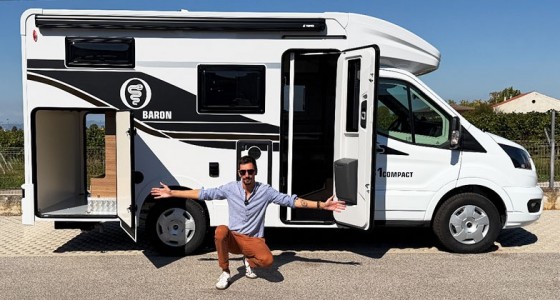Video CamperOnTest: Elnagh Baron Compact 531