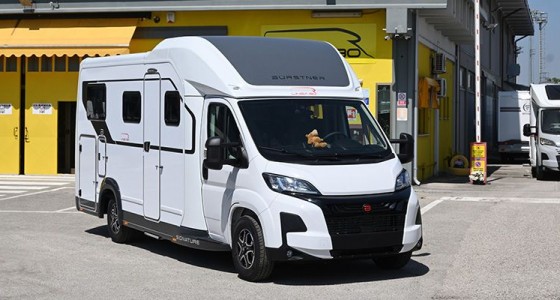 Da Linea 80 è arrivato il nuovo Bürstner Signature SFT 7.1