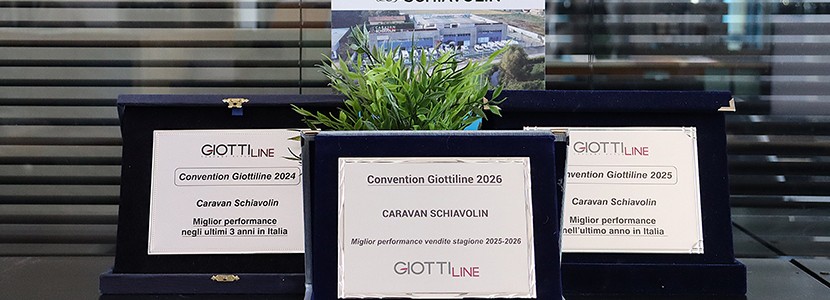 Caravan Schiavolin da primato con Giottiline