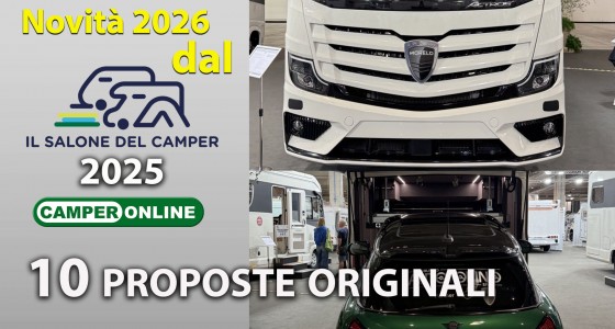 10 Proposte originali dal Salone del Camper 2025