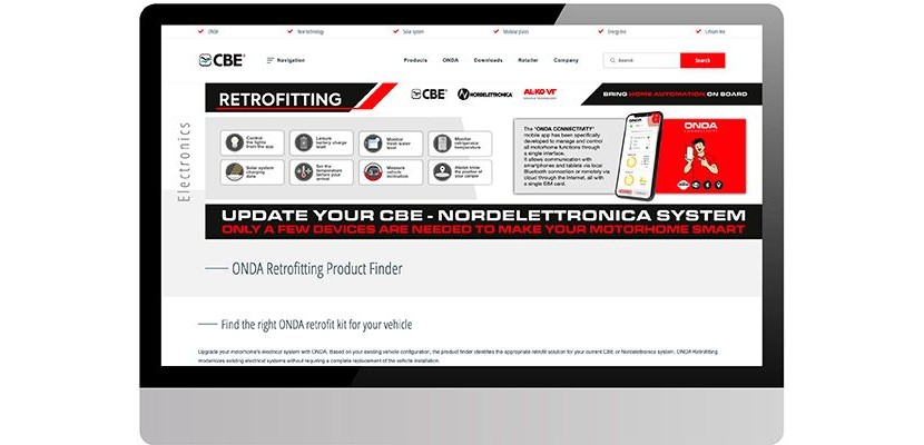 ONDA Retrofitting Product Finder