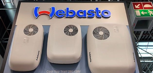 Arrivano i nuovi Cool Top Trail Serie G di Webasto