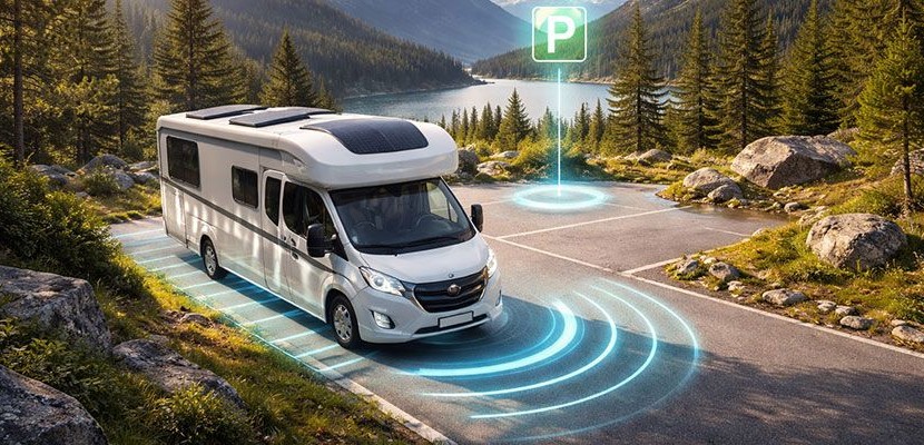 Il camper che si parcheggia da solo