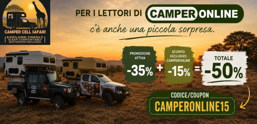 Camper Cell Safari: Where the Motorhome Meets Africa