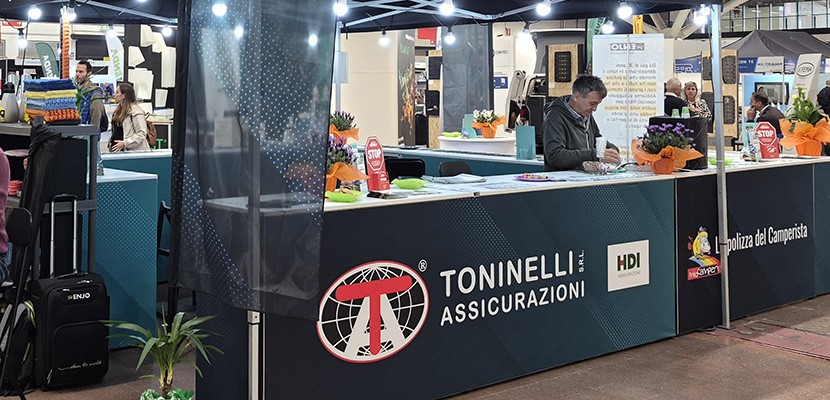 Toninelli Assicurazioni al Salone del Camper 2026