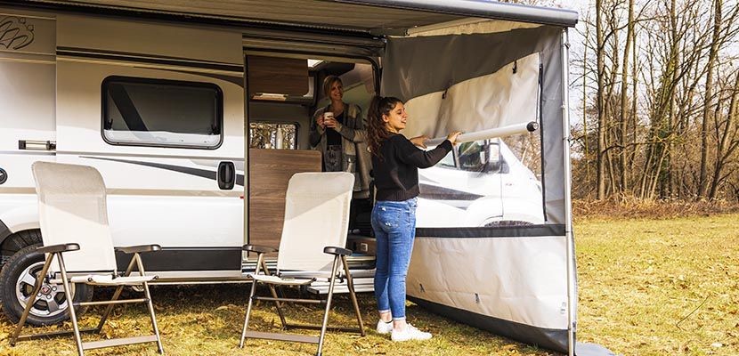 Tendalini Fiamma: più ombra, più riparo, più comfort