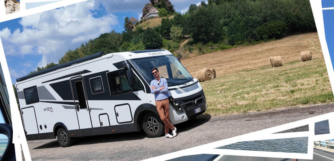CamperOnTour video from Normandy to Italy