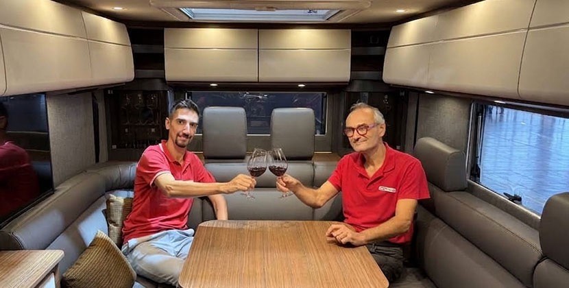 When you put an original lounge at the rear