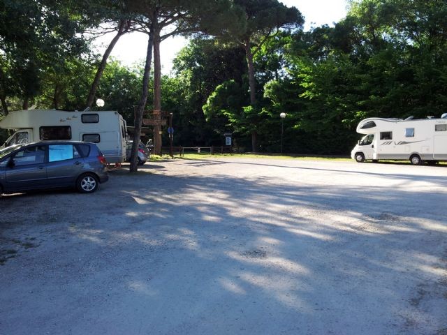 Camper stop a Milano Marittima