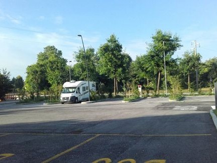 Parcheggio camper Sesto al Reghena