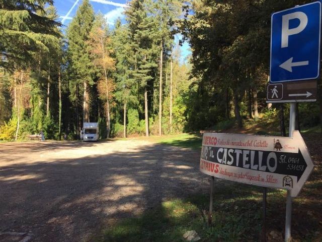 Parcheggio Castel Pergine