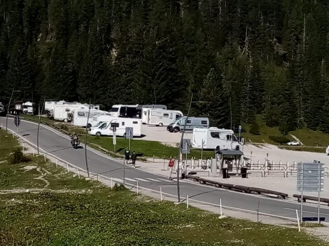 Area sosta camper Misurina