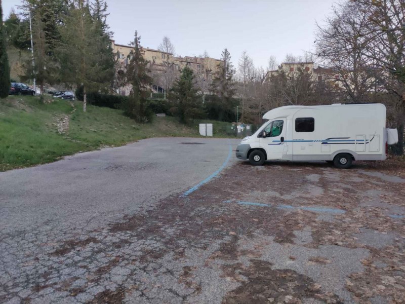 Parcheggio camper