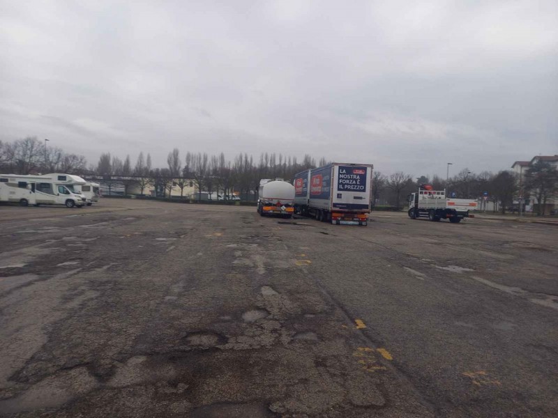 Camper stop a Gabicce Mare