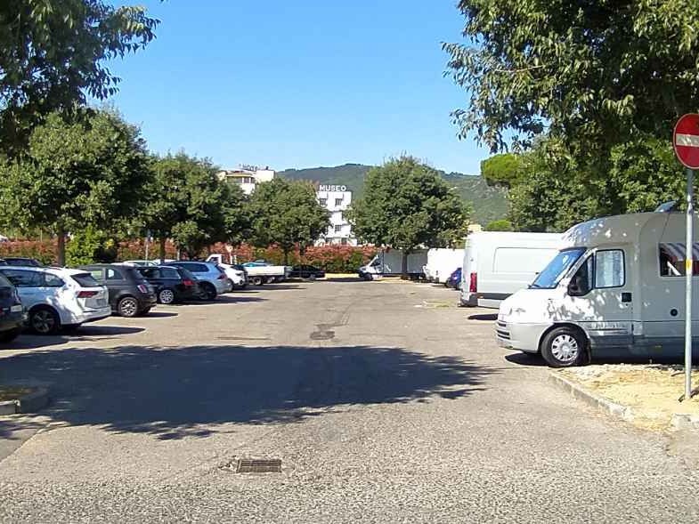 Parcheggio sosta camper