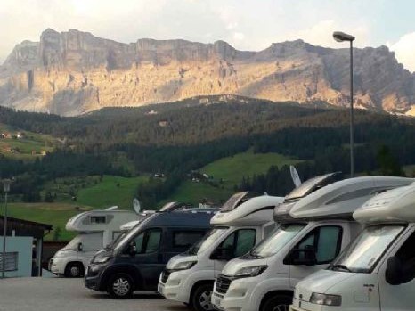 Area sosta camper Odlina