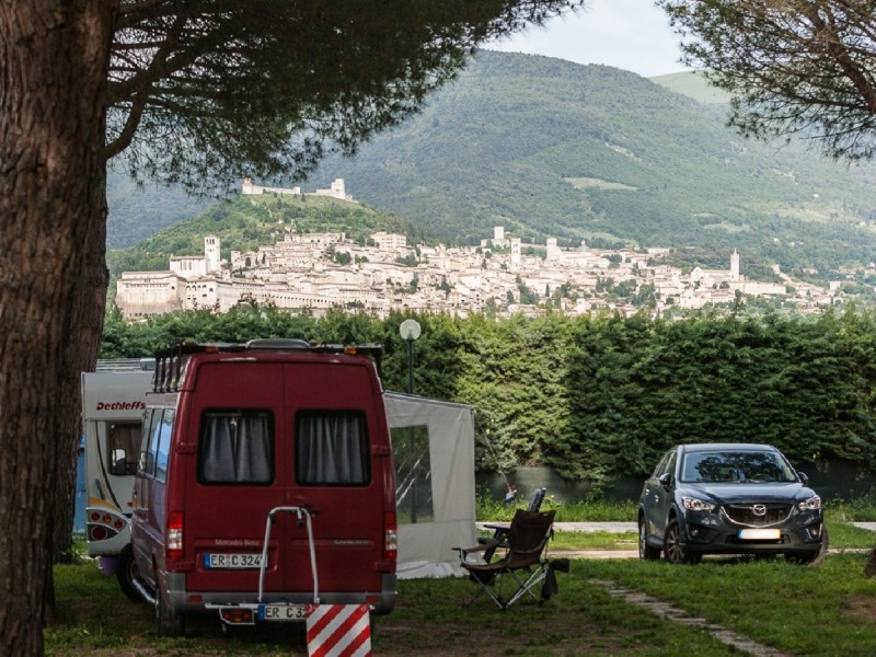 Area sosta Green Village Assisi