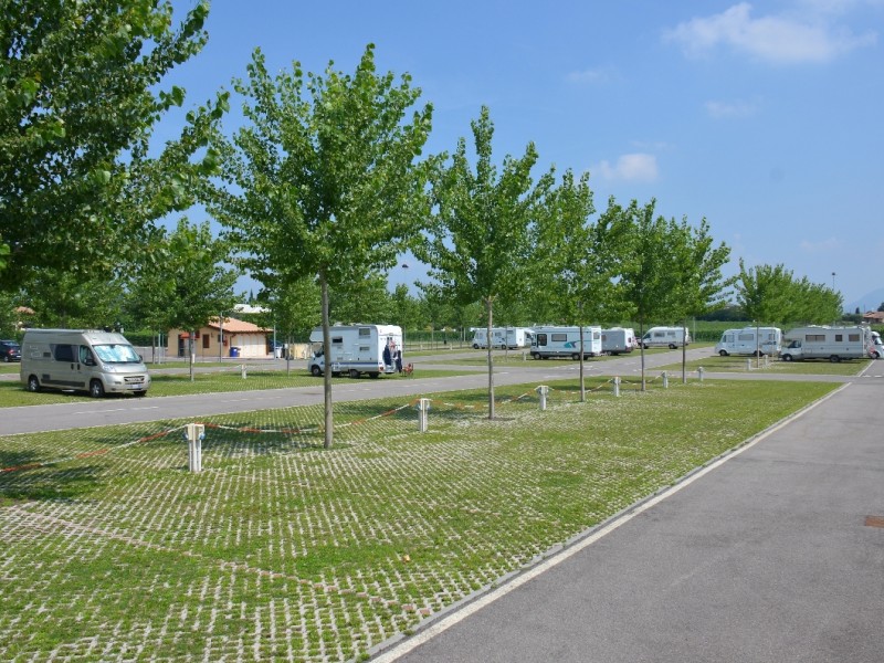 Area parcheggio Parco Termale del Garda