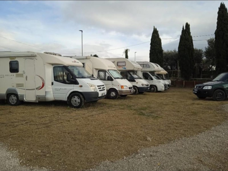 Parcheggio Smiraglia e sosta camper