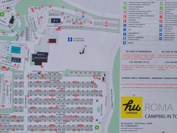 Roma Camping in Town