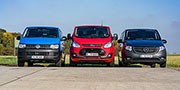 Compact Van Challenge: Ford, Mercedes, Volkswagen