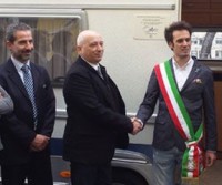 Consegnata oggi al Comune di Camerino una caravan Fendt donata da ATV e dai suoi dipendenti