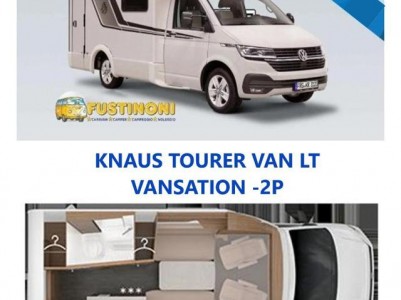 Semintegrale Knaus TOURER VAN 500 LT VANSATION-VW T6 CAMBIOAUTOM usato