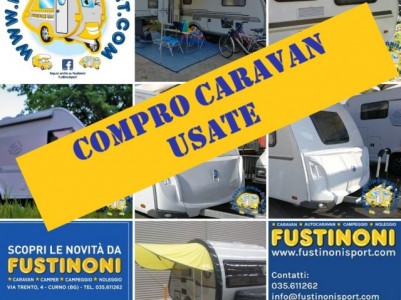 Caravan Knaus COMPRO  CARAVAN USATE  FUSTINONI BERGAMO usata