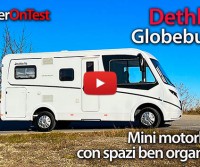 Dethleffs Globebus I 1: mini motorhome con spazi ben organizzati