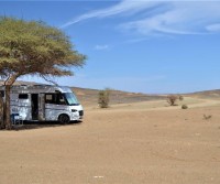 Nel deserto Marocchino, in camper