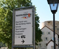 Wohnmobilstellplatz der Eberhard von Werdenberg Halle