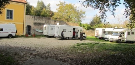 Sosta Camper La Ghiandaia - Oasi WWF Bosco S. Silvestro - Caserta San Leucio (CE)