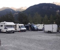 Area camper del Camping Valle Stretta