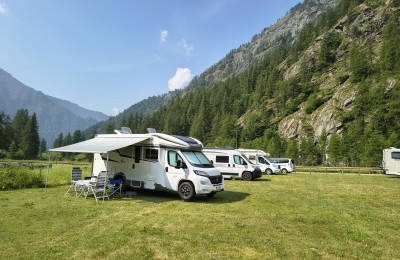 Area sosta camper agriturismo Aquila Bianca