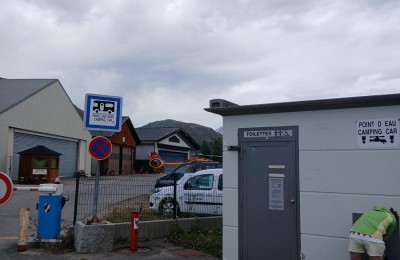 Area di sosta a Alpe d'Huez