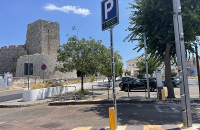 Parcheggio santuario San Michele