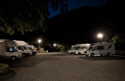 Area camper Sacro Monte di Oropa