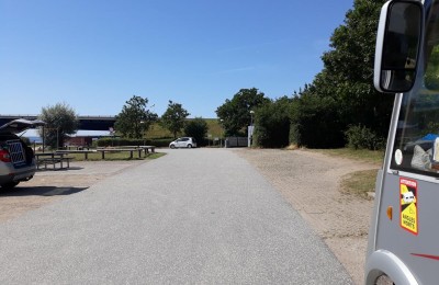 Motorhome parking Faro island