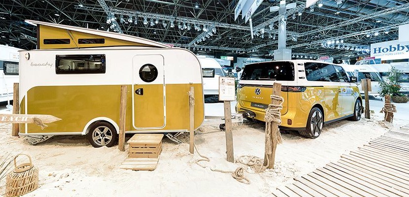 Hobby presenta la novità Maxia Van e il concept caravan Beachy Air
