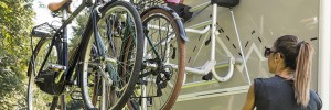 Portabici Fiamma Motor Lift 77: caricare le bici senza fatica