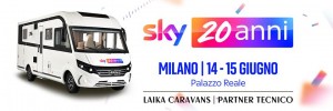 Laika annuncia la partnership con Sky Italia per “Sky 20 anni”